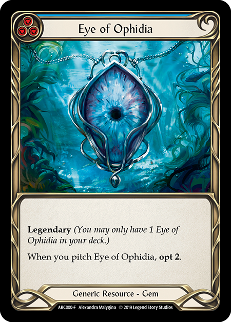 Eye of Ophidia Card Front