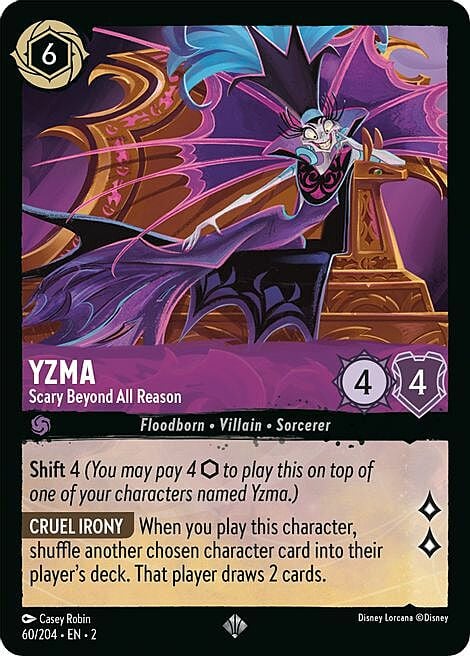 Yzma - Scary Beyond All Reason Card Front