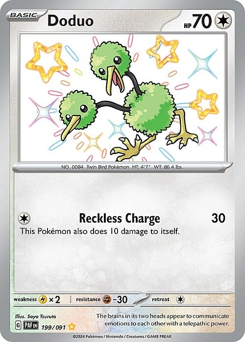 Doduo Card Front