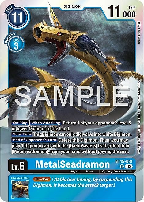 MetalSeadramon Card Front