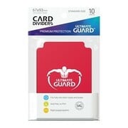 10 Ultimate Guard Dividers (Red)