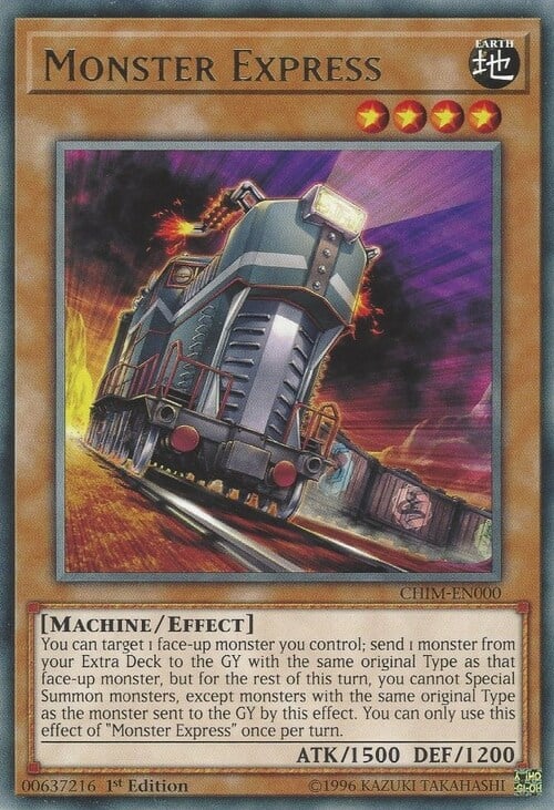 Monster Express Card Front