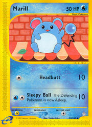 Marill [Headbutt | Sleepy Ball]
