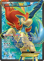 Keldeo EX [Rush In | Secret Sword]