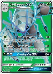 Golisopod GX [First Impression | Armor Press | Crossing Cut GX]