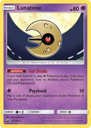 Lunatone [Sol Shade | Psyshock]