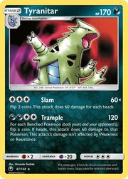 Tyranitar [Slam | Trample]