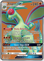 Flygon GX [Dusty Defense | Desert Hurricane | Sonic Edge GX]