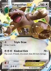 Kangaskhan EX [Triple Draw | Kindred Kick]