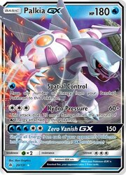 Palkia GX [Spatial Control | Hydro Pressure | Zero Vanish GX]