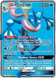 Greninja GX [Shuriken Flurry | Haze Slash | Shadowy Hunter GX]