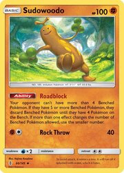 Sudowoodo [Rock Throw]