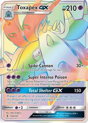 Toxapex GX [Spike Cannon | Ultra-Toxic Poison]