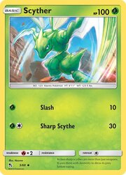 Scyther [Slash | Sharp Scythe]
