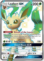 Leafeon GX [Breath of the Leaves | Solar Beam | Grand Bloom GX]