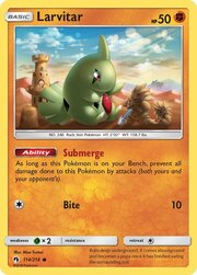 Larvitar [Submerge | Bite]