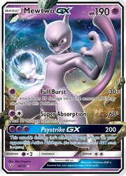Mewtwo GX [Full Burst | Super Absorption | Psystrike GX]