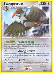 Staraptor Lv.64 [Protect Wing | Strong Breeze | Clutch]