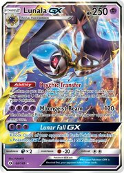 Lunala GX [Rayo Umbrío]
