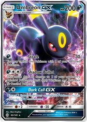 Umbreon GX [Pasada de Ataque | Bala Sombra]