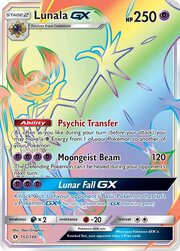 Lunala GX [Rayo Umbrío]