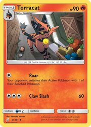 Torracat [Roar | Claw Slash]