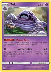Muk [Poison Sacs | Toxic Secretion]