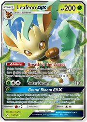 Leafeon GX [Breath of the Leaves | Solar Beam | Grand Bloom GX]