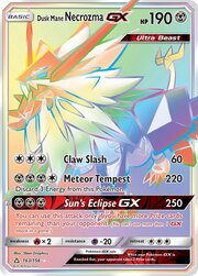 Necrozma Melena Crepuscular GX