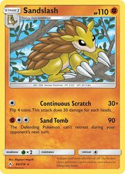 Sandslash [Continuous Scratch | Sand Tomb]