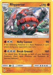 Rhyperior [Hefty Cannon | Break Ground]
