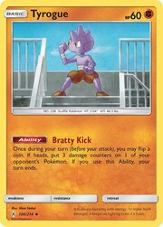 Tyrogue [Bratty Kick]