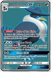 Honchkrow GX [Feather Storm]