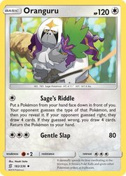 Oranguru [Sage's Riddle | Gentle Slap]