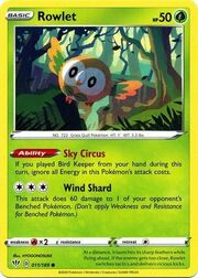 Rowlet [Sky Circus | Wind Shard]