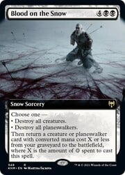 Sangre en la nieve