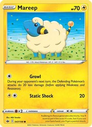 Mareep [Growl | Static Shock]