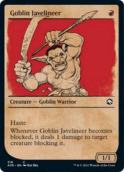 Giavellottiera Goblin