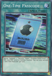 Código de Seguridad de Un Solo Uso