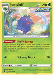 Jumpluff [Ráfaga Sedosa | Ataque Giratorio]