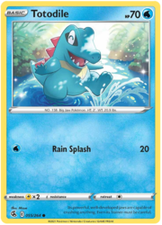 Totodile [Rain Splash]
