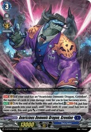Avaricious Demonic Dragon, Greedon [D Format]