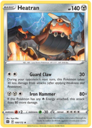 Heatran [Guard Claw | Iron Hammer]