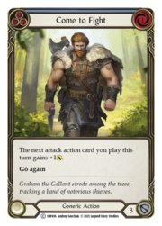 Come to Fight (Blue)