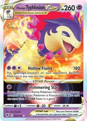 Typhlosion de Hisui V-ASTRO [Hollow Flame | Shimmering Star]
