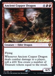 Dragón de cobre anciano