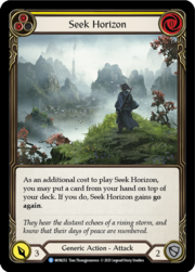 Cercare l'Orizzonte - Giallo