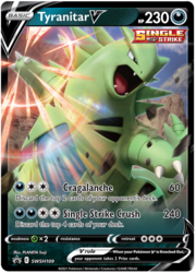 Tyranitar V [Cragalanche | Single Strike Crush]