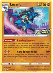 Lucario [Roaring Resolve | Aura Sphere Volley]
