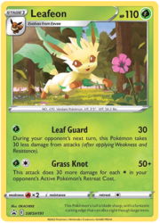 Leafeon [Leaf Guard | Grass Knot]